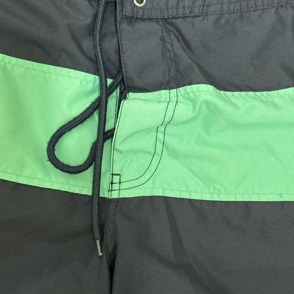 GAP Men's Navy and Aqua Swim Board Shorts